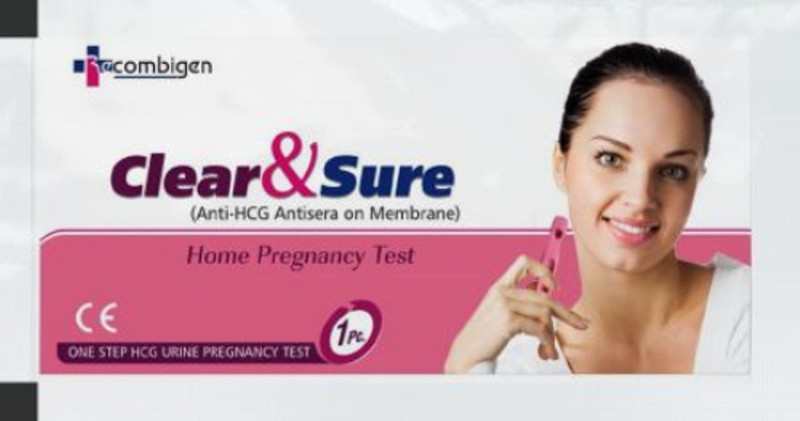 Recombigen One Step HCG Pregnancy Kit Pack of 5 Test Pregnancy Test Kit(5 Tests)