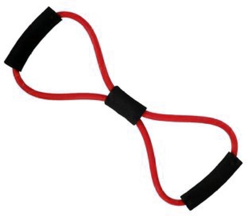Instafit Resistance Bands Fitness Muscle Workout Exercise Yoga Resistance Tube(Red)