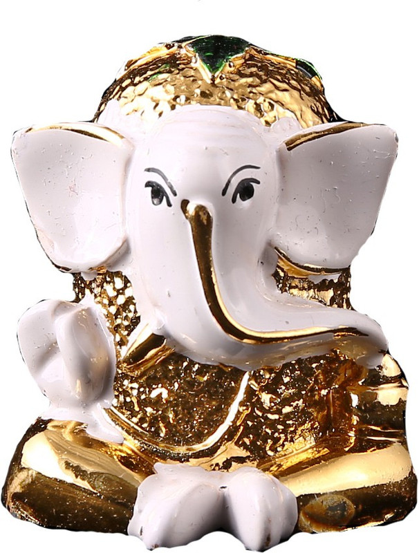 efandaa Decorative Showpiece Ganesha Baby Statue Decorative Showpiece  -  6 cm(Ceramic)
