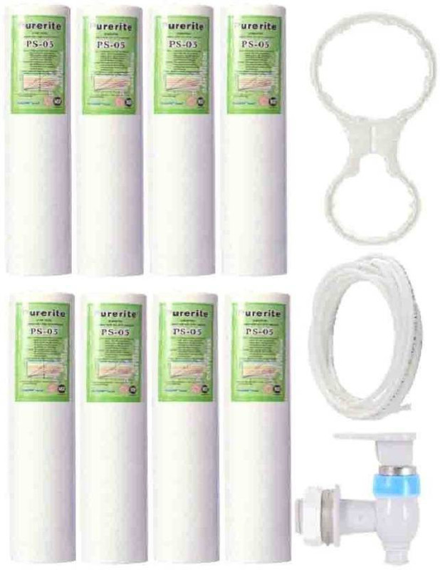 DOC RO prefilter spun pack of 8 and other acessories Solid Filter Cartridge(5, Pack of 11)