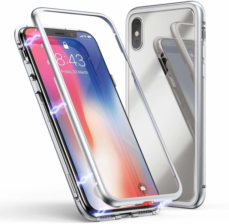 Liberosis Bumper Case for iPhone Xs Max (Silver)(Silver)
