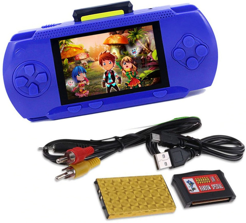 KLUZIE pvp station light vidoe game with TV output Mario, 8 GB with Mario, DR MARIO, CONTRA, CRICKET GAME, TURTLE, SUPER MARIO, OTHER 3000 FAMOUS GAMES(Multicolor)