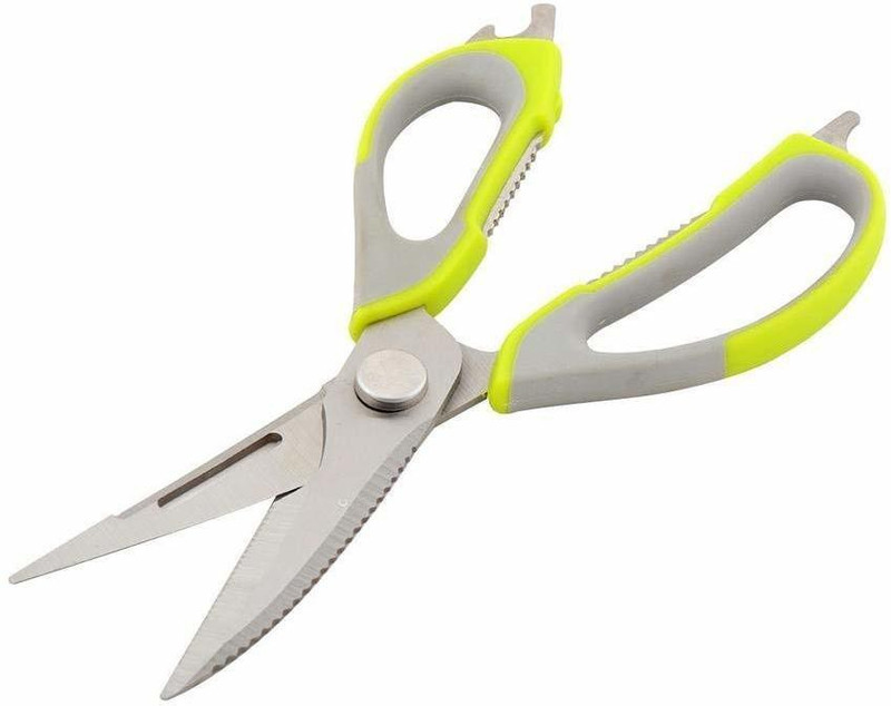 Lycus 10 in 1 Multipurpose Vegetable Stainless Steel All-Purpose Scissor(Multicolor)