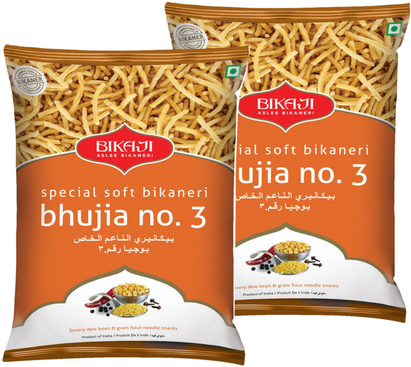 Bikaji Aslee Bikaneri Special Soft Bhujia Ready To Eat Spicy Mix 400gm Pack Of 2 Pack Of 2 2 X 0 400 G Buy Online In Bermuda At Bermuda Desertcart Com Productid