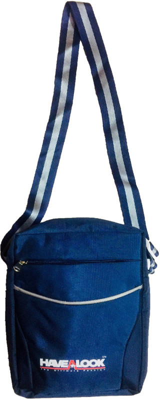 have a look Blue Sling Bag