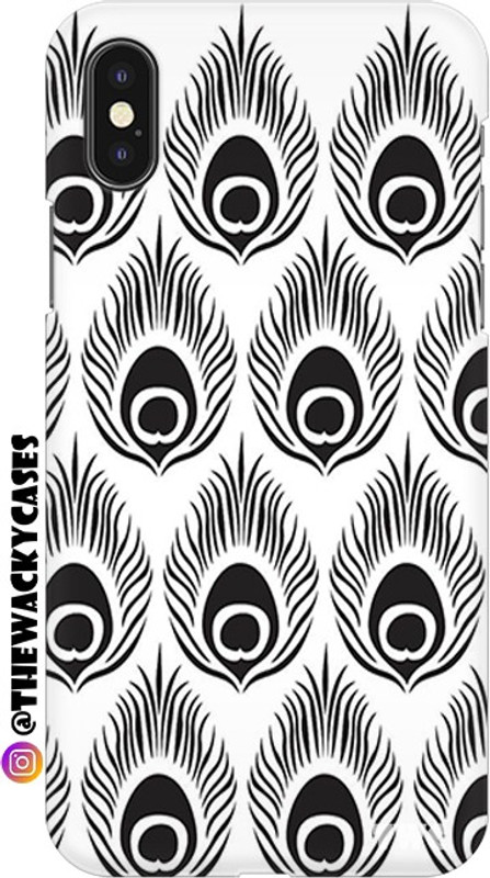 the wacky cart Back Cover for Apple iPhone X(Black, 3D Case)