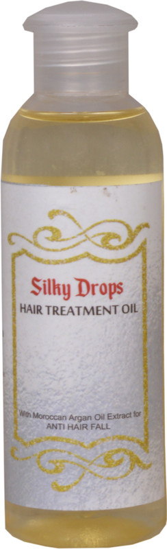 silky drops Dry or damage or anti hair fall treatment Hair Oil(100 ml)