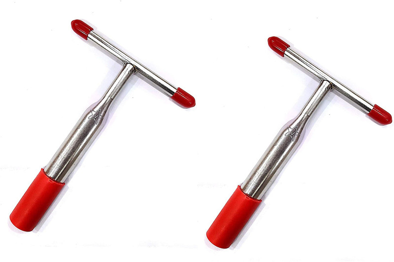 P-PLUS INTERNATIONAL Stainless Steel Coconut Opener Tool Tender Tools Kitchen Tool Set(Red, Opener)