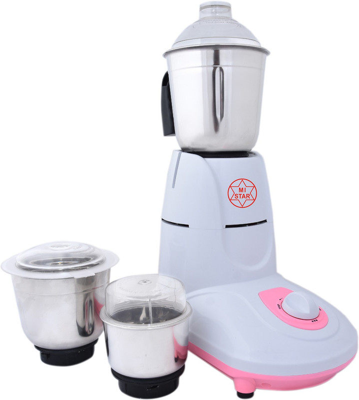mi star juicer mixer grinder palse 550 Mixer Grinder(Multicolor, 3 Jars)