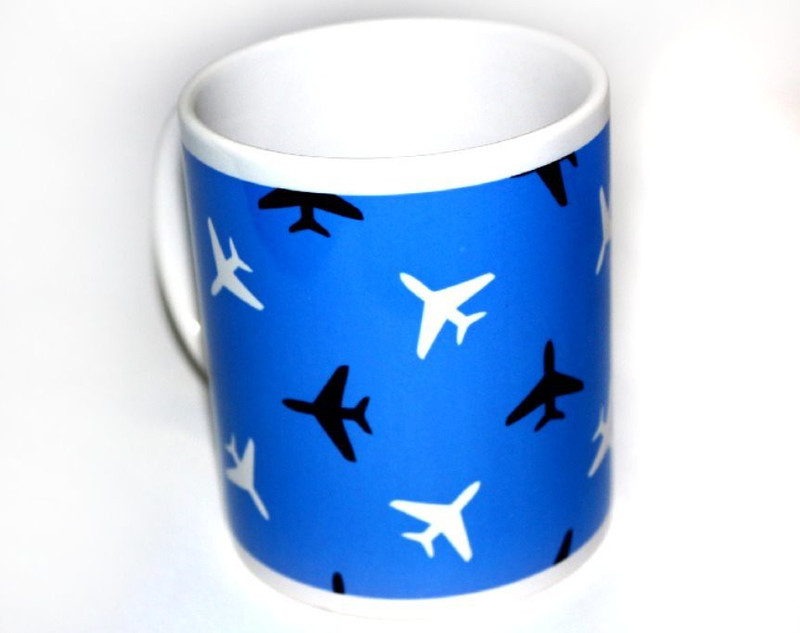 pilot18 Pilot Blue aircraft premium aviation theme mug Porcelain Mug(200 ml)