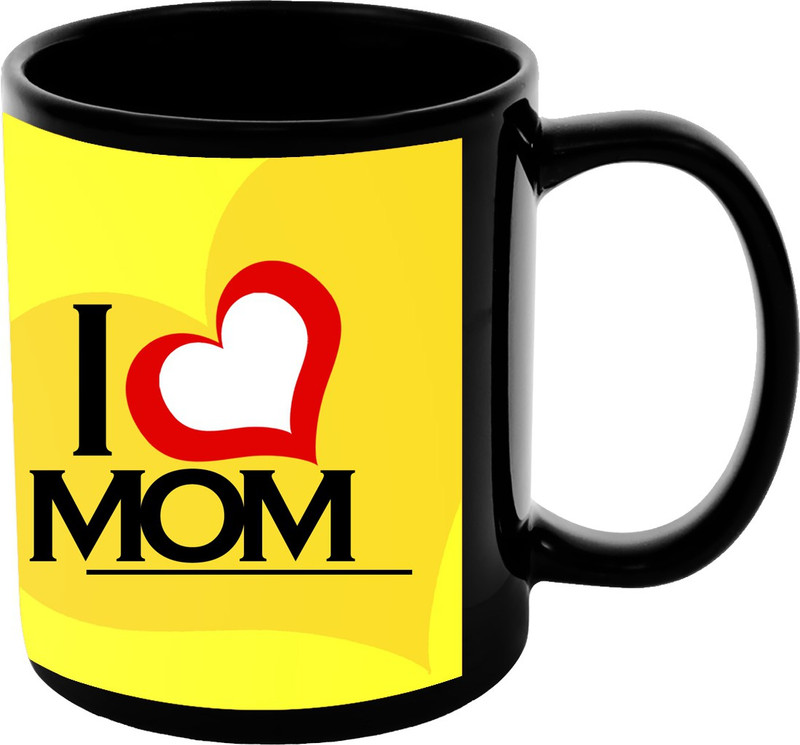 saddi gali " Black coffee mug for Mother's day, Birthday tea & coffee Ceramic Mug(350 ml)