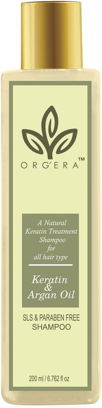 orgera Herbal Keratin treatment and argan oil shampoo(200 ml)