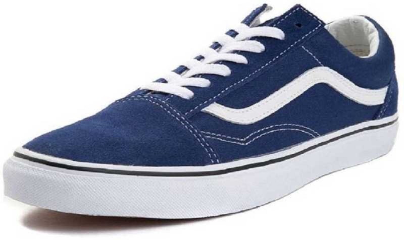 ebbe tidevand Forskelle Sprout vans old skool Classic Navy Blue Casuals For Women(Navy, White, Blue)- Buy  Online in Turkey at Desertcart - 143668724.