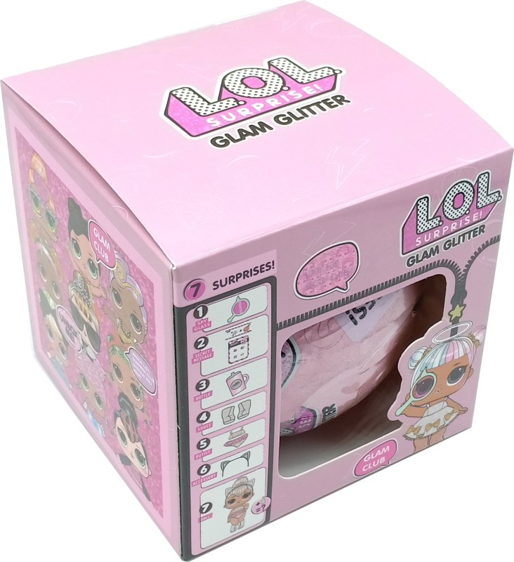 AncientKart L.O.L. Surprise Dolls Glam Glitter Series (10 cm big ball)(Multicolor)