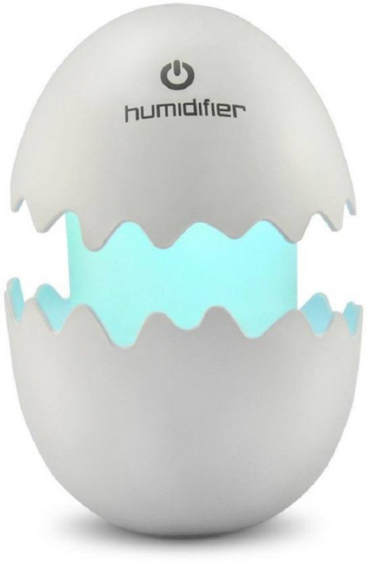 omfashon6495 USB Car Home Funny Egg Air Purifier Room Air Purifier(White)