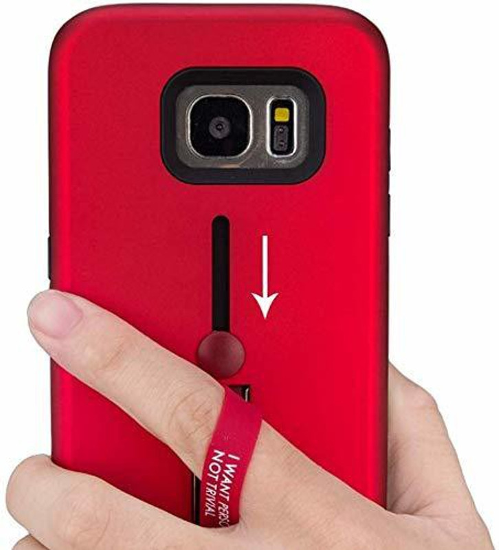 owlam Back Cover for Samsung Galaxy Note 5(Red)