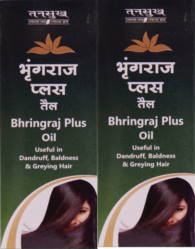 tansukh Bhringraj Plus Oil1 pack of 2 Hair Oil(400 g)