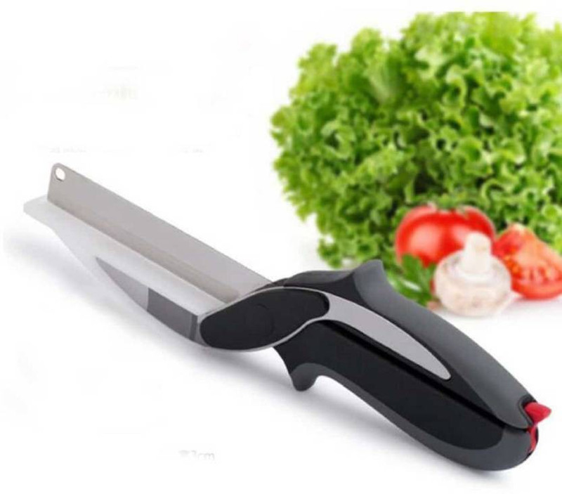 endecor EN009 VCS Steel All-Purpose Scissor(Black, Pack of 1)