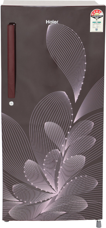 Haier 195 L Direct Cool Single Door 4 Star Refrigerator(Maroon, Grey, HRD-1954CRO-E) Haier 195 L Direct Cool Single Door 4 Star Refrigerator(Maroon, Grey, HRD-1954CRO-E)