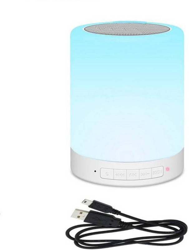 vigorous power Speaker Lamp , Touch Control Night Light with RGB 7 Color 5 5 W Bluetooth  Speaker(Multicolor, 4.2 Channel)