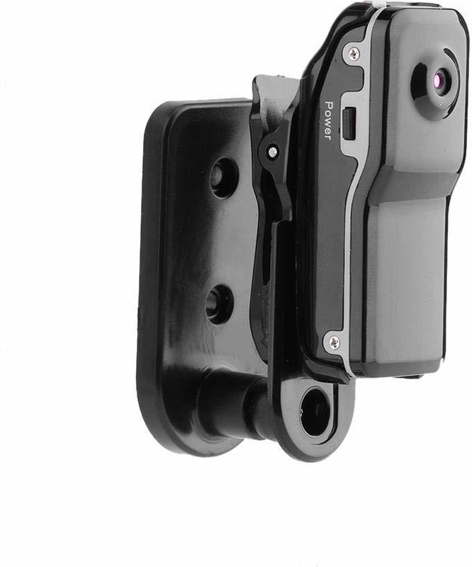 Rhonnium RHO-Sports Action Cam BLK /- 9048 DVR MD80 Super Mini DV DVR Sport Video Recorder Digital Camera Sports and Action Camera(Black, 3 MP)