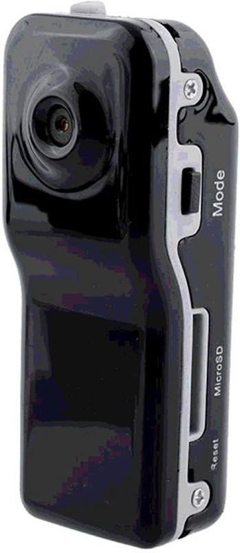 Rhonnium RHO-Sports Action Cam BLK /- 1043 DV with 720 x 480 pixels, 80 Degree Viewing Angle Sports and Action Camera(Black, 3 MP)