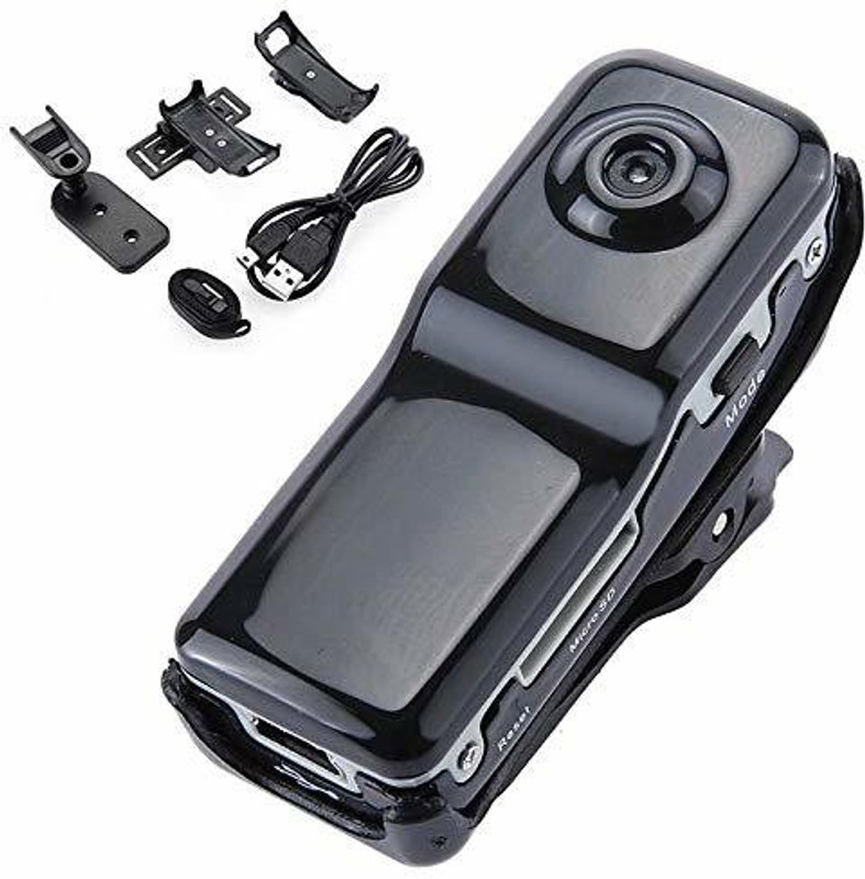 Wonder World WNDRWRD-Sports Action Cam BLK /- 7012 ® Mini DV DVR Portable Sport Camera Video Audio Recorder Sports and Action Camera(Black, 3 MP)