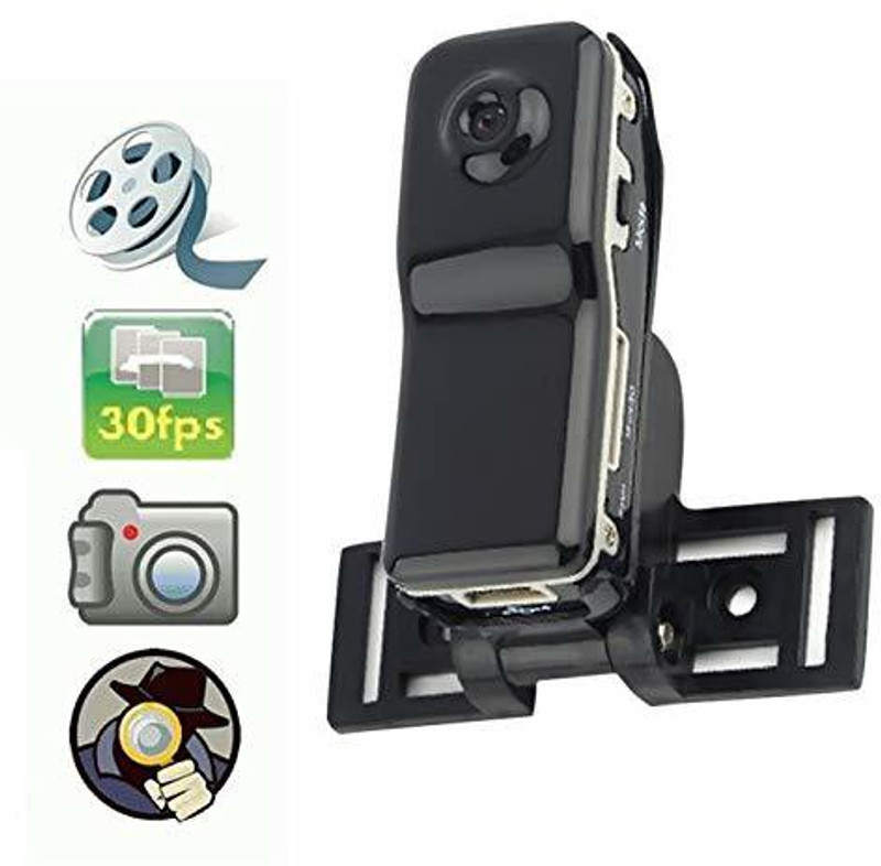 Wonder World WNDRWRD-Sports Action Cam BLK /- 7010 ® Mini DV Record Camera Support 8G TF Card Sports and Action Camera(Black, 3 MP)