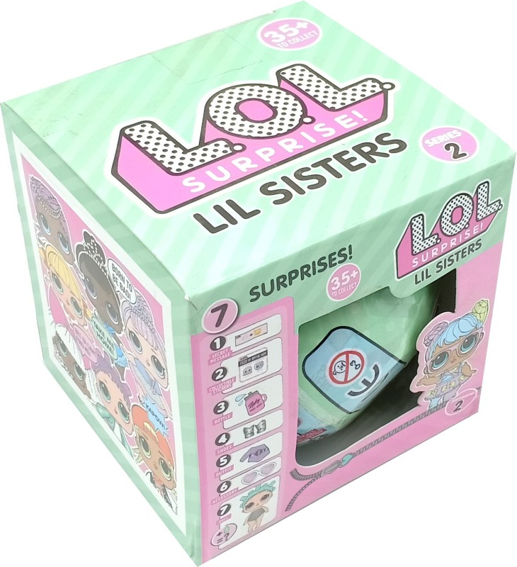 AncientKart L.O.L. Surprise Dolls Lil Sisters Series (10 cm big egg)(Multicolor)