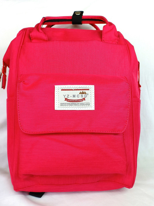 red waterproof backpack