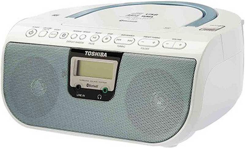 Toshiba Radio Cassette with Bluetooth & USB and CD Player TY-CWU11 Boom Box(Cream)