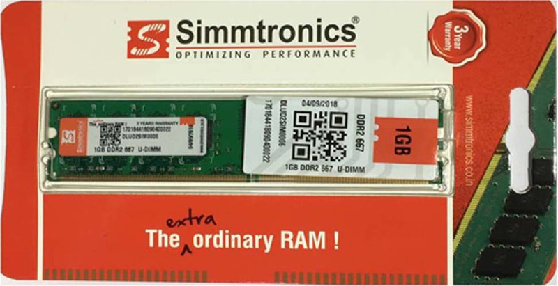 SIMTRONIC DESKTOP DDR2 1 GB Server, PC (667)