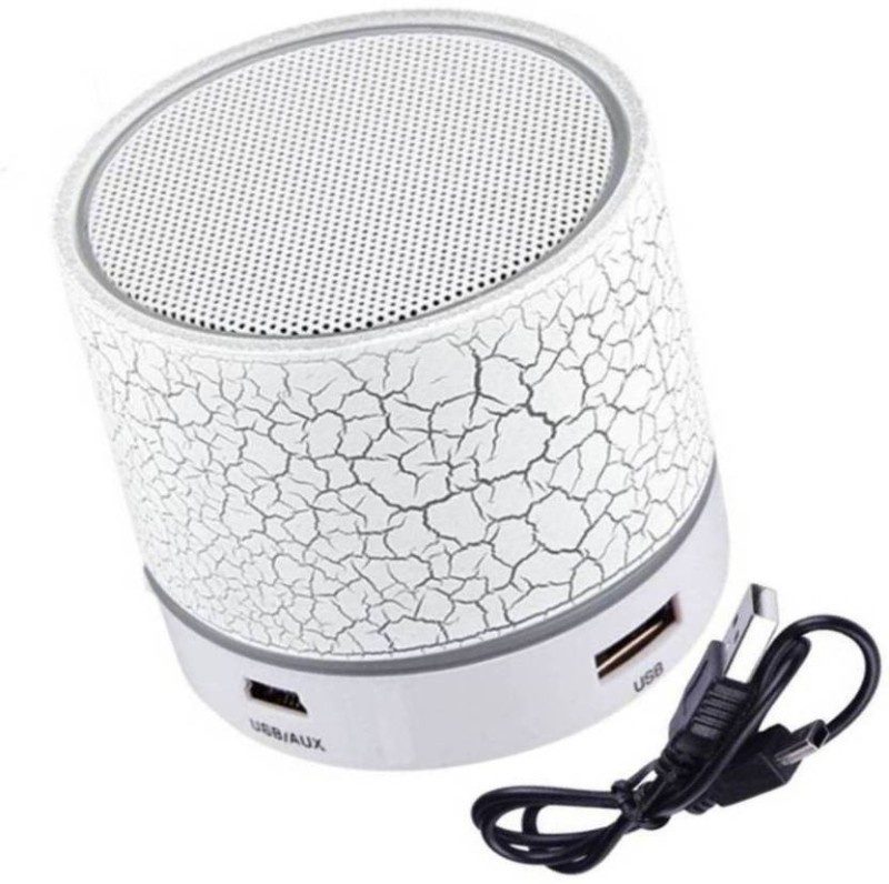 hoatzin bluetooth speaker high sound with good bass 3 W Bluetooth  Speaker(White, 2.1 Channel)