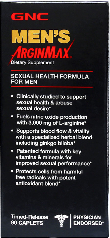 Gnc Men S Arginmax 3000 Mg 90 No Noveltycart