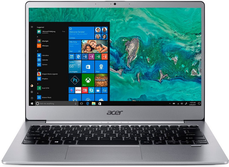 Acer Swift 3 Core i5 8th Gen - (8 GB/512 GB SSD/Windows 10 Home) SF313-51 Thin and Light Laptop(13.3 inch, Sparkly Silver, 1.3 kg)