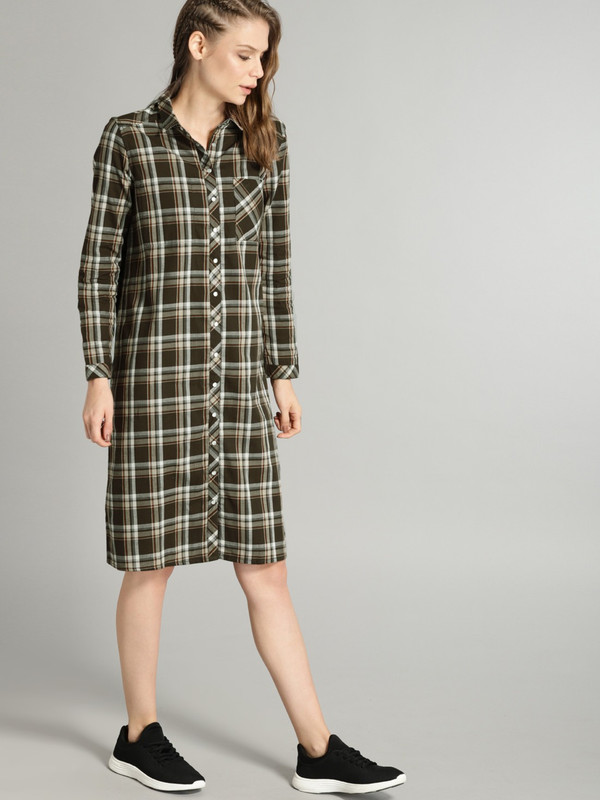 Roadster Women Shirt Grey Dress Buy Online In Albania At Desertcart