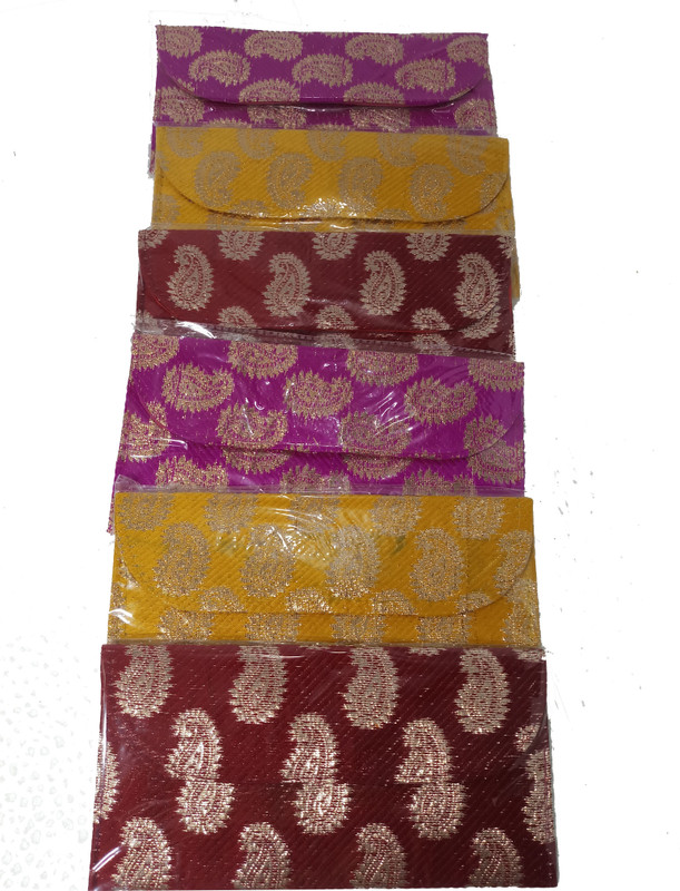 ambika shree Envelopes(Pack of 6 Multicolor)