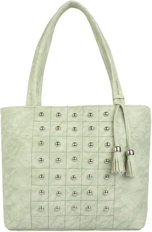 mk alisha Women Green Hand-held Bag