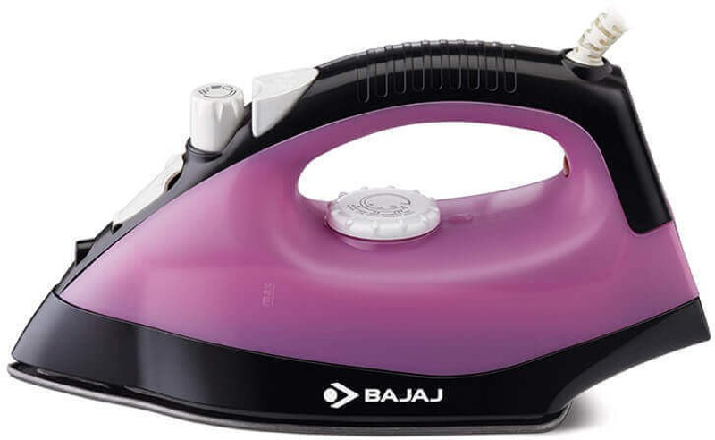 Bajaj MX16 With The Powerful Steam Brust & Water Spray Facility 1400 W Steam Iron(Purple) Bajaj MX16 With The Powerful Steam Brust & Water Spray Facility 1400 W Steam Iron(Purple)