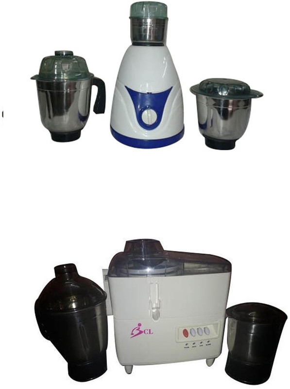 BCL L87 L1221 550 Juicer Mixer Grinder(White, 3 Jars) BCL L87 L1221 550 Juicer Mixer Grinder(White, 3 Jars)