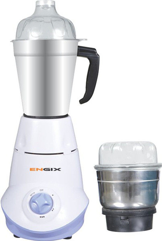 Engix Mini Mixers Mini Mozo 2 jar Mixer Grinder 550W With One Year Warranty 550 Mixer Grinder(White, 2 Jars)