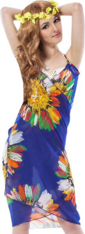 livina Floral Print Women Sarong