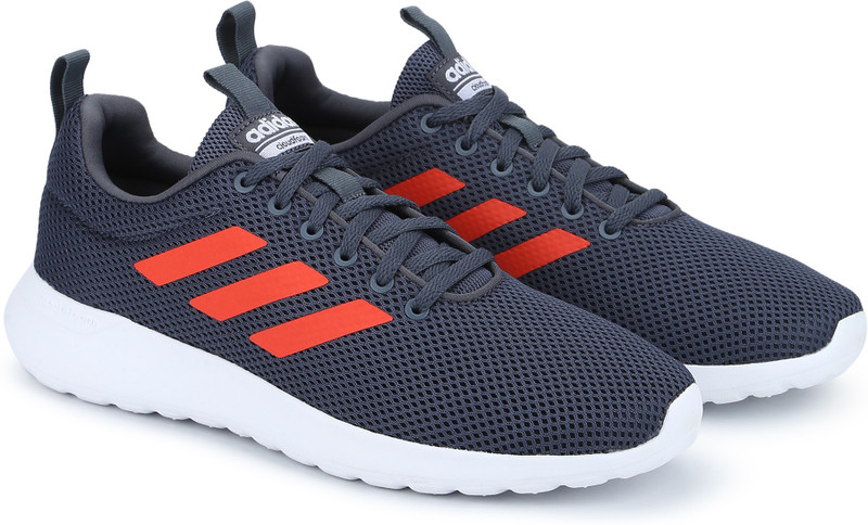 ADIDAS LITE RACER CLN SS 19 Running Shoes For Men(Red, Grey)