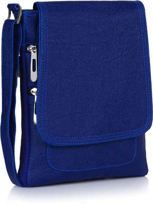 mk alisha Blue Sling Bag