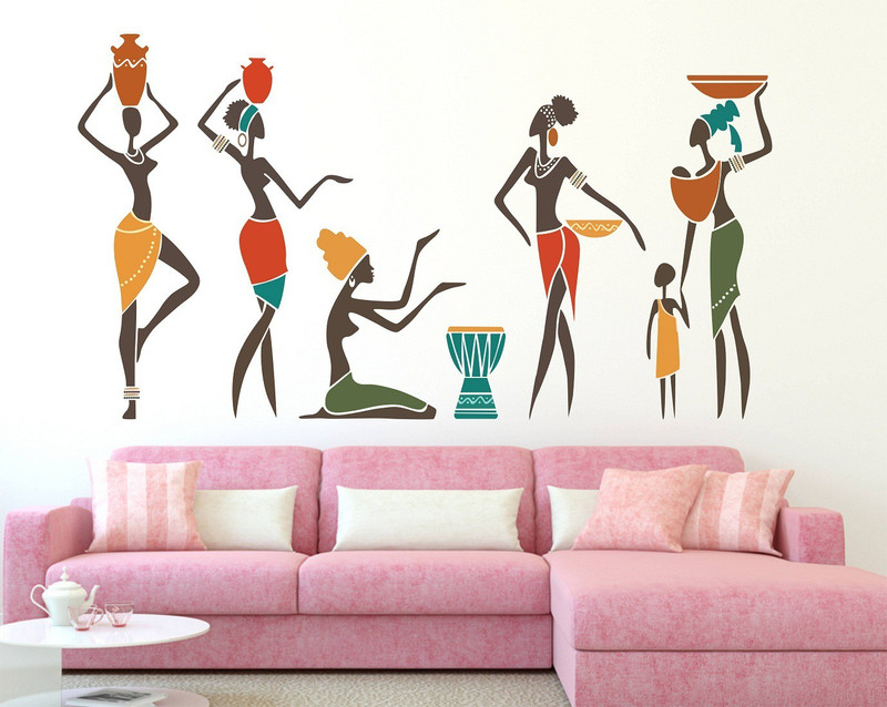 fuzzy Large Wall Sticker  Sticker(Pack of 1)