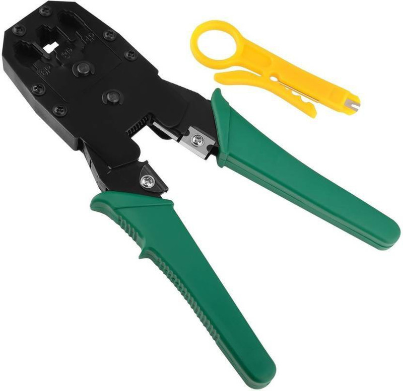 hyteck 315Z 3 in 1 Modular Crimping Tool, RJ45, RJ11 CAT5e/CAT6 LAN CUTTER With Cable Cutter Manual Crimper Manual Crimper
