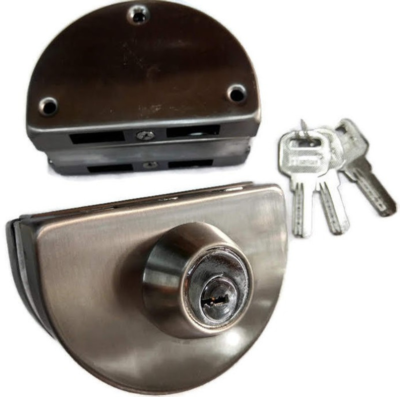 algo Stainless Steel Matte Door levers(Silver)