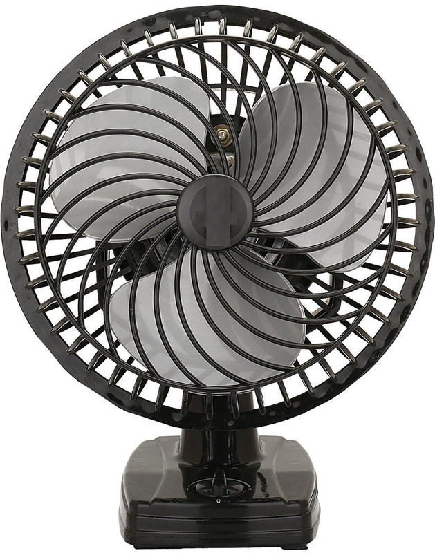 amikan Happy home || Laurels || Wall Cum Table Fan Cutie9INCH Black C-24 225 mm 3 Blade Table Fan(Black, Pack of 1)