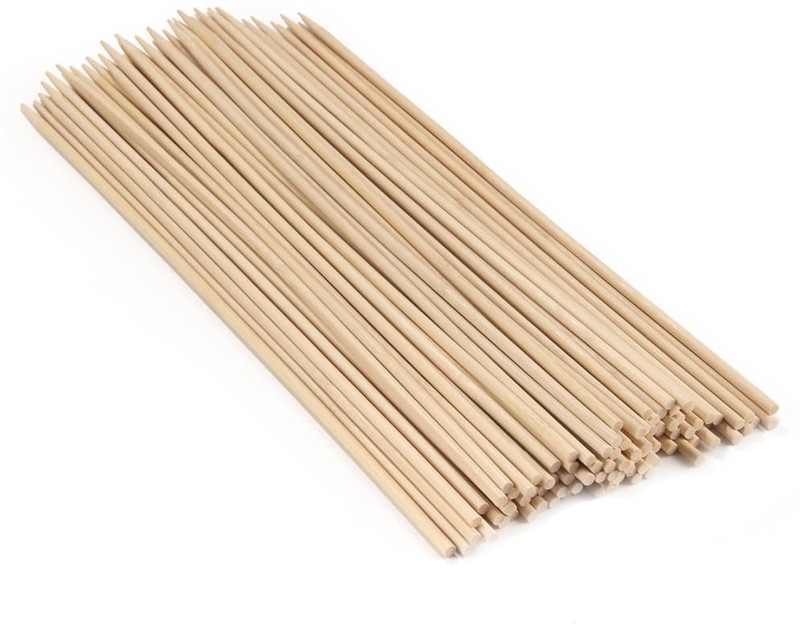 Bamboooz Skewers Disposable Bamboo Serving Fork Set(Pack of 100)