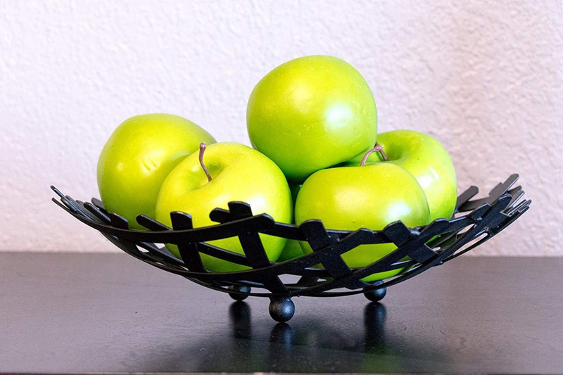 cantrol Iron Fruit & Vegetable Basket(Black)